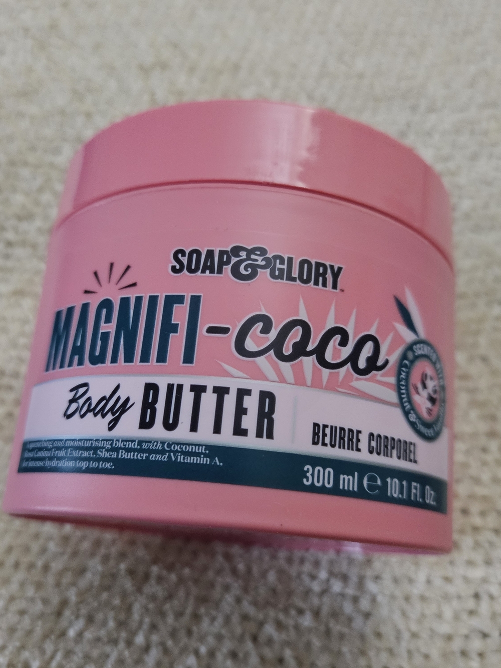 Soap & Glory Pink Magnifi-coco Body Butter Jar